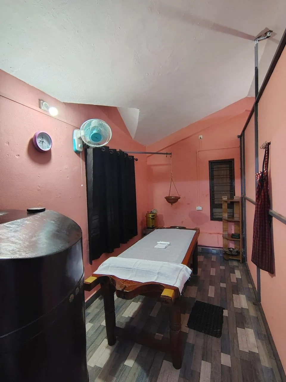 In-house spa and massage room